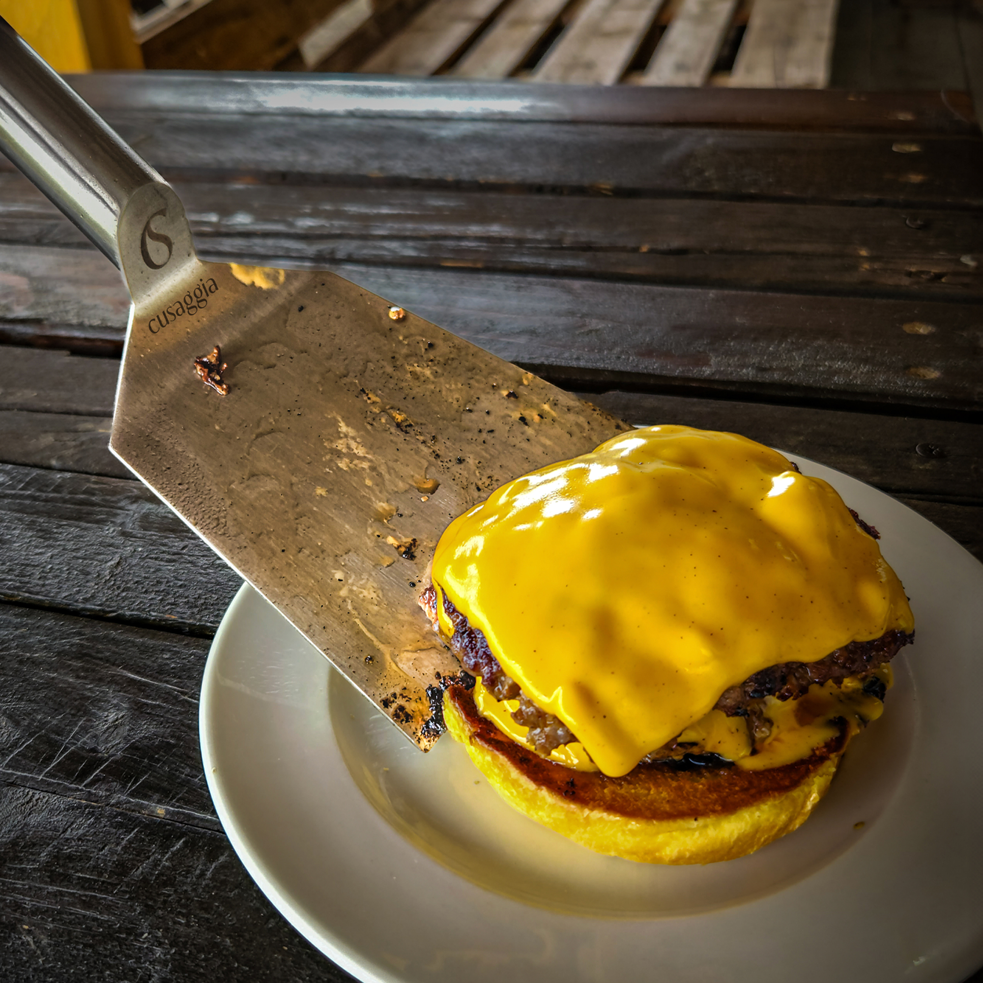 Lifestyle La Spatula - Espatula de Cocina de Acero Inoxidable